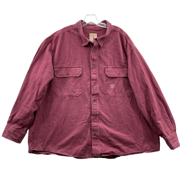 RedHead Chamois Shirt Men's 3XL Heavy Canvas Gorpcore Hunting Cabin USA Outdoor